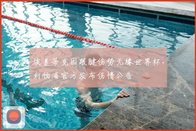 埃基蒂克因跟腱伤势无缘世界杯，利物浦官方发布伤情公告