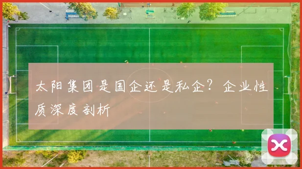 太阳集团是国企还是私企？企业性质深度剖析